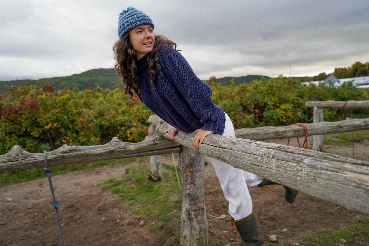 Peruvian wool classic beanie - Autumn