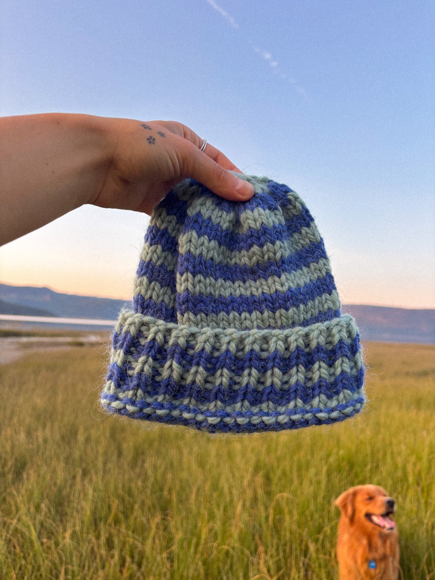 Peruvian wool classic beanie - Autumn