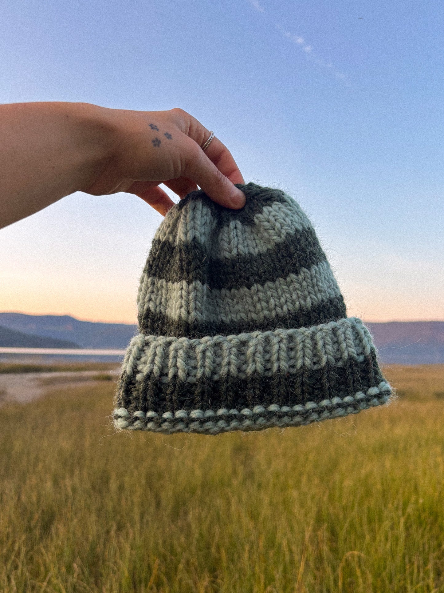 Peruvian wool classic beanie - Autumn