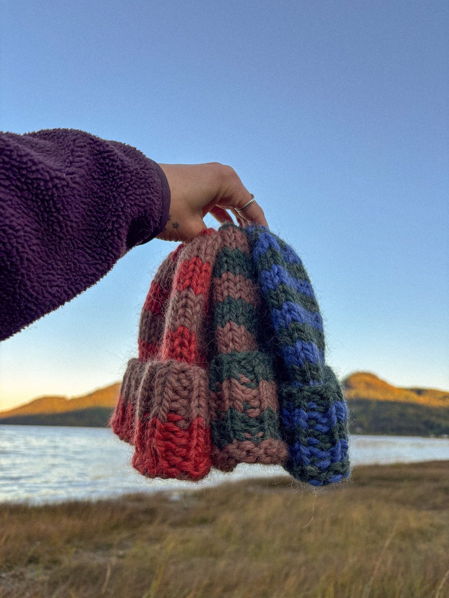 Peruvian wool classic beanie - Autumn