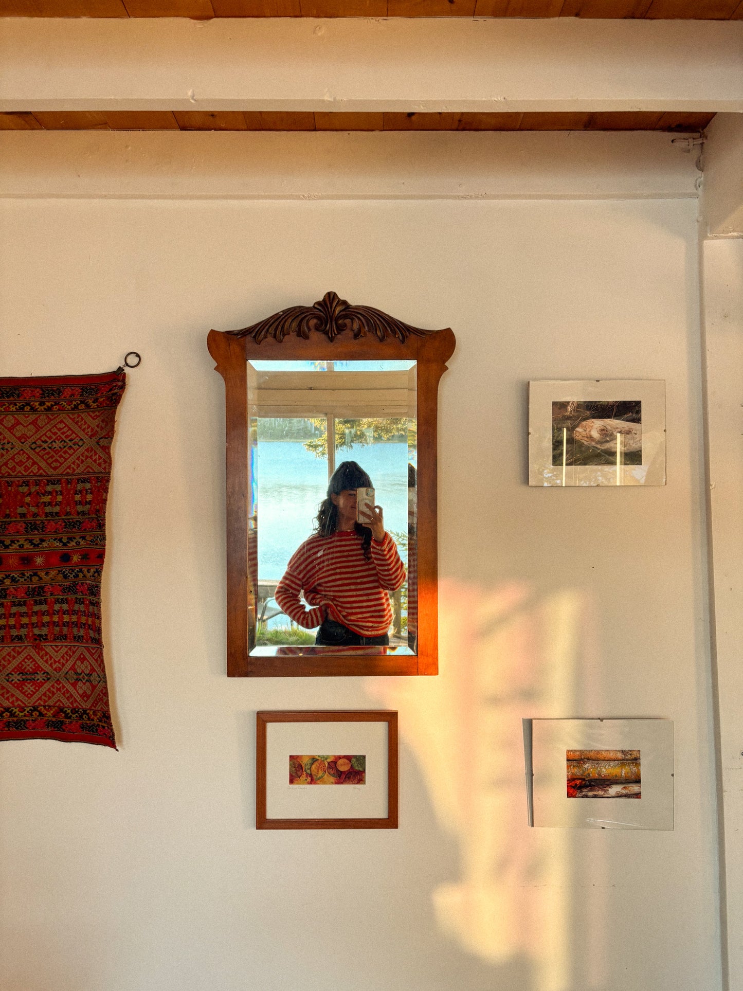 KIT - Olga sweater - Orange stripes