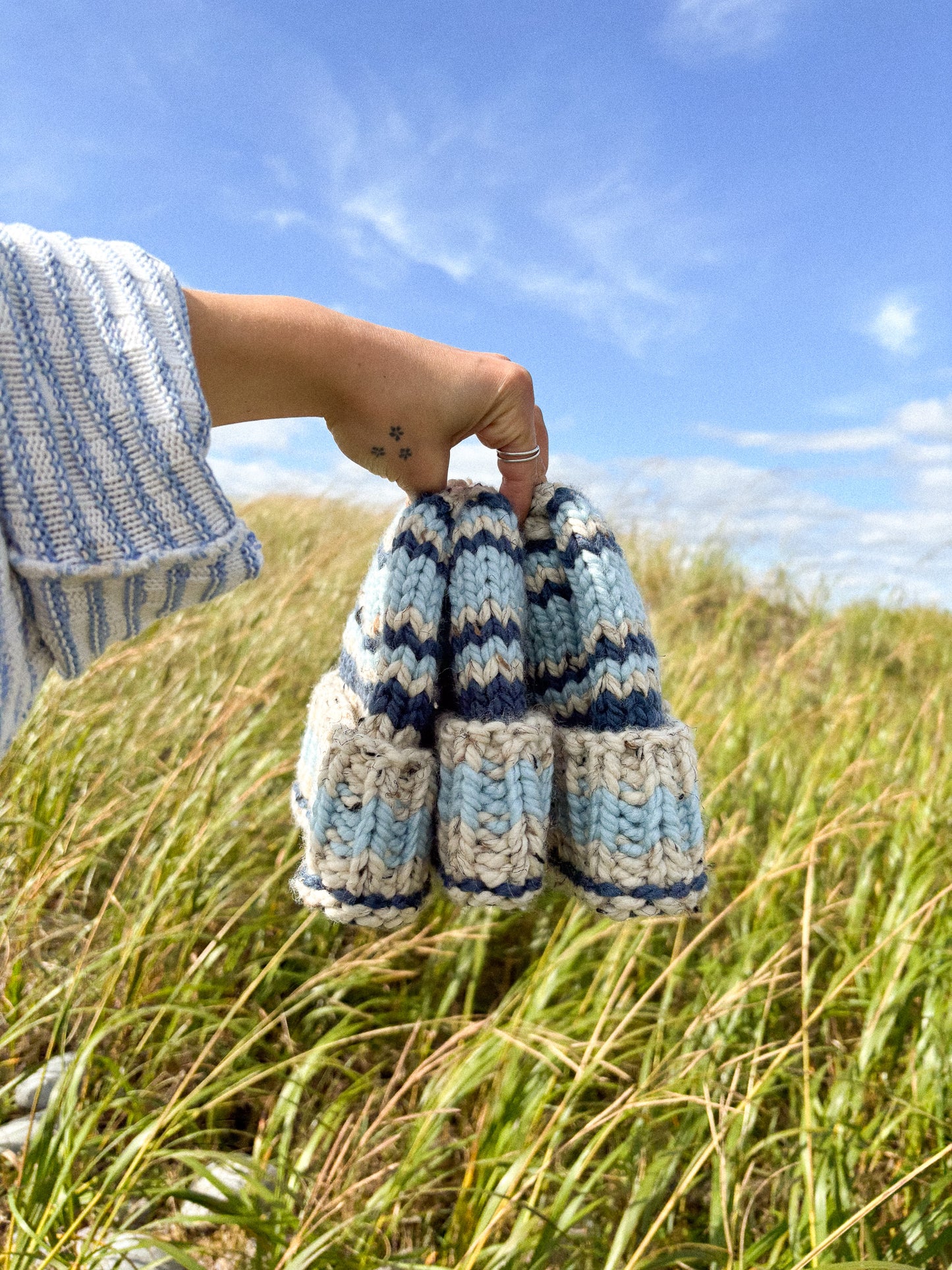 Patron de Tricot - Bonnet classique Delaine - FRANÇAIS