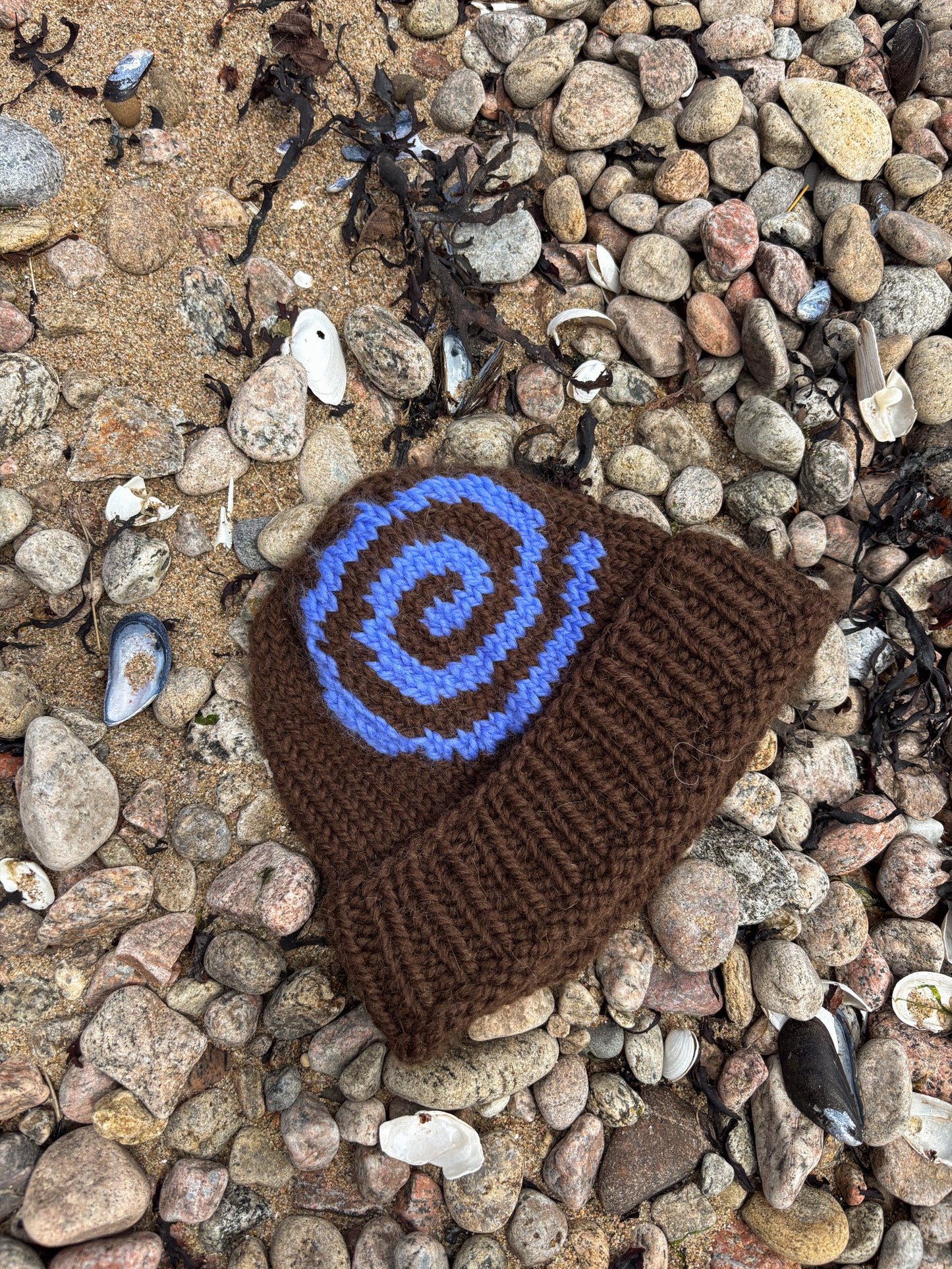 Merino Spiral beanie
