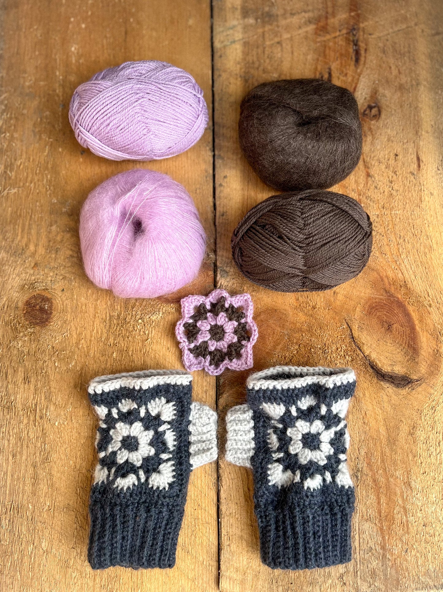 KIT crochet - Gant Marsombrero x Delaine